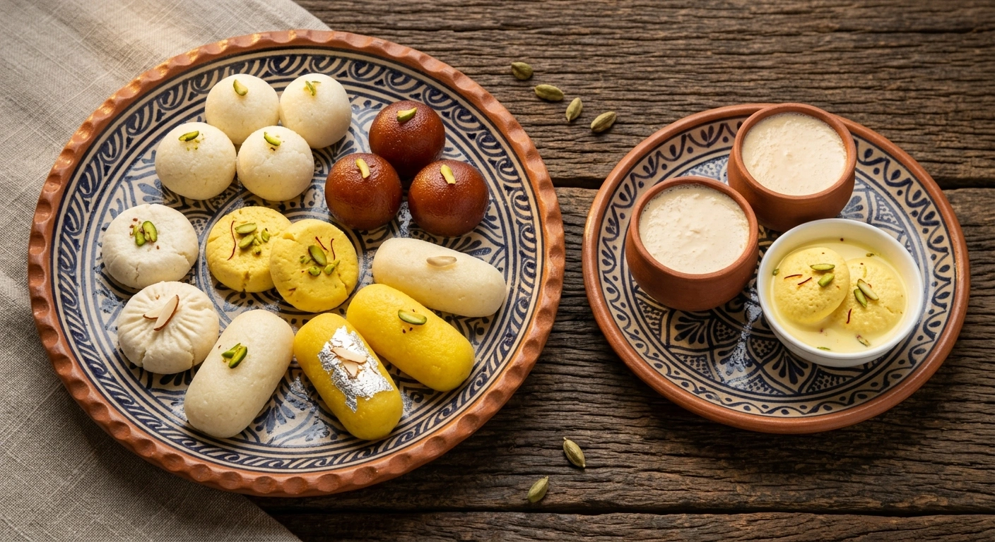 Fresh Bengali Sweets in Newcastle: Rasgulla, Rasmalai and Chum Chum