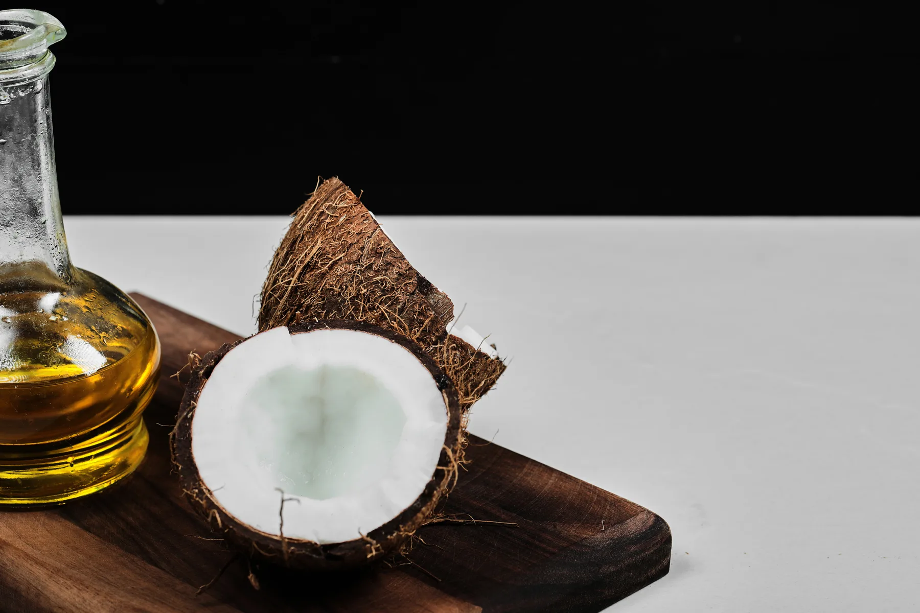 Fresh coconut, a staple ingredient in South Indian cooking