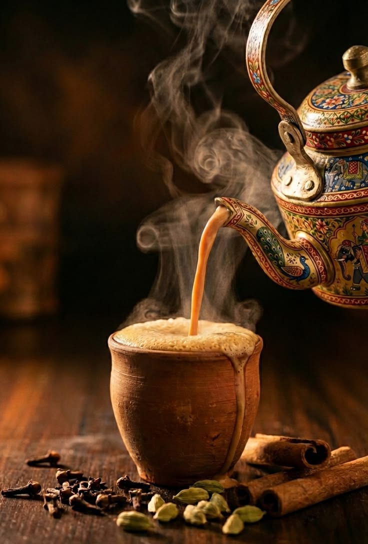 A cup of masala chai